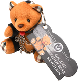 Gagged Teddy Bear Keychain
