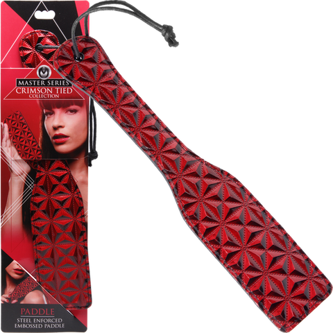 Crimson Tied Steel Enforced Spanking Paddle