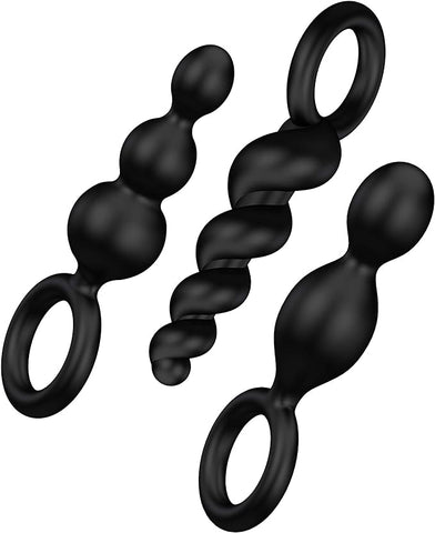 Satisfyer Plugs (Black)