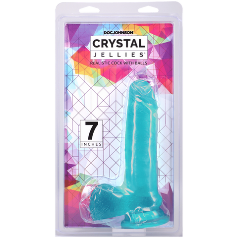 7" Realistic Cock with Balls