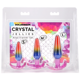 Anal Trainer Set - Rainbow - S/M/L