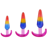 Anal Trainer Set - Rainbow - S/M/L