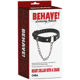 Heart Collar with a Chain
