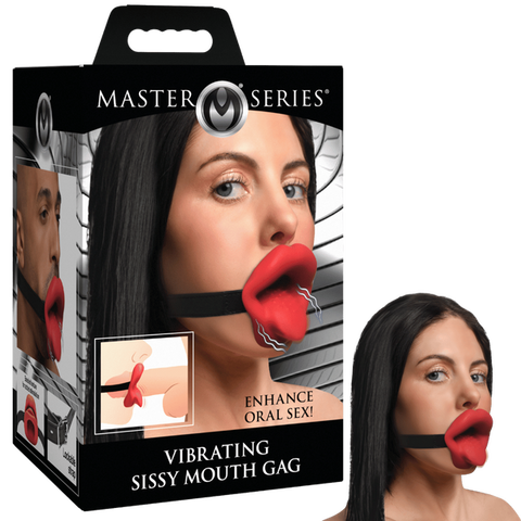 Vibrating Sissy Mouth Gag