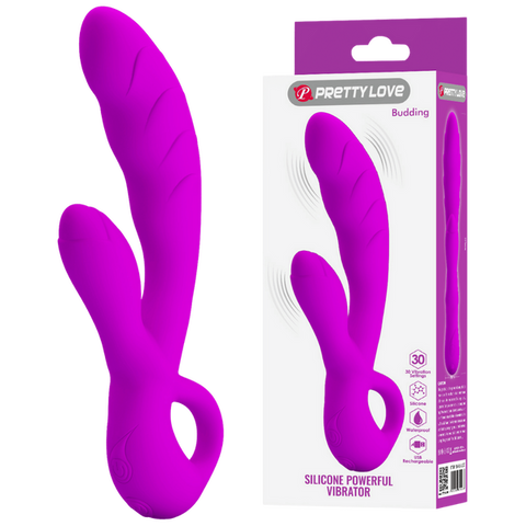 Silicone Powerful Vibrator - Budding