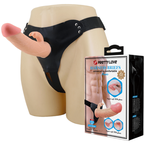 Universal Strap-On Harness - Mavis with 7.4" Dildo