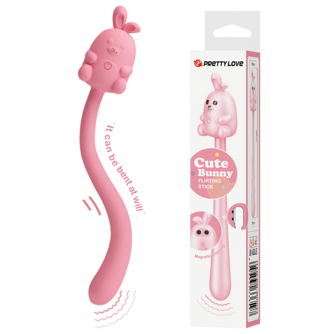 Cute Bunny Flirting Stick