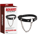 Heart Collar with a Chain