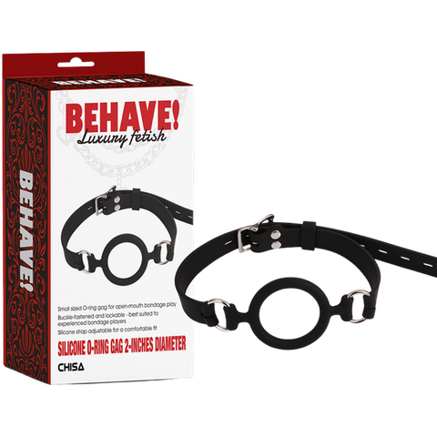 Silicone O-Ring Gag 2-Inches Diameter