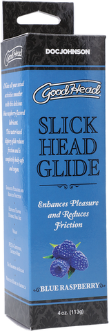 Slick Head Glide - Blue Raspberry - 4 Oz.