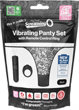 Vibrating Panty Set W/ Remote Ring 4T High Pitch Treble