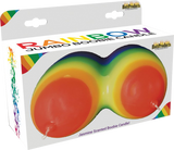 Rainbow Jumbow Boobie Candle