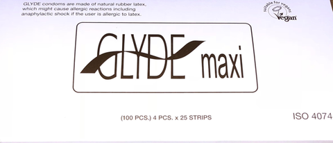 Glyde Condom - Maxi Gold 56mm Bulk 100's