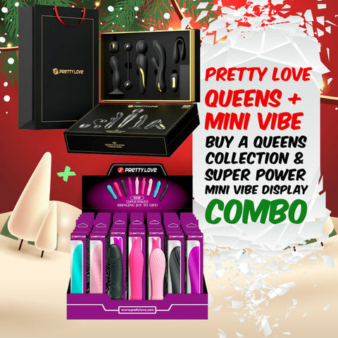 Mini Queen&#039;s Luxury Collection &amp; Super Power Mini Vib  Combo