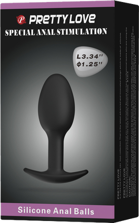 Silicone Anal Balls 3.34"