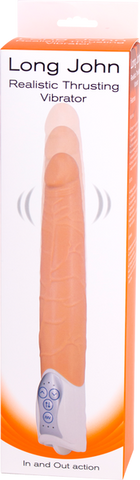 Long John Realistic Thrusting Vibrator