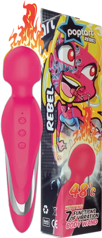 Rechargable Warming Body Wand  - Pink