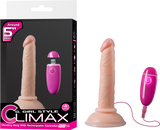 Vibrating Dong W/ Rechargeable Controller - 5"