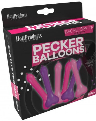 Bachelorette Pecker Party Balloons