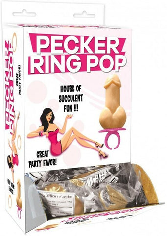 Pecker Ring Pops Display