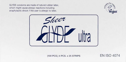 Glyde Condom - Ultra 53mm Bulk 100&#039;s