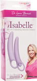 Isabelle Set Of 2 Vibrating Silicone Dilators
